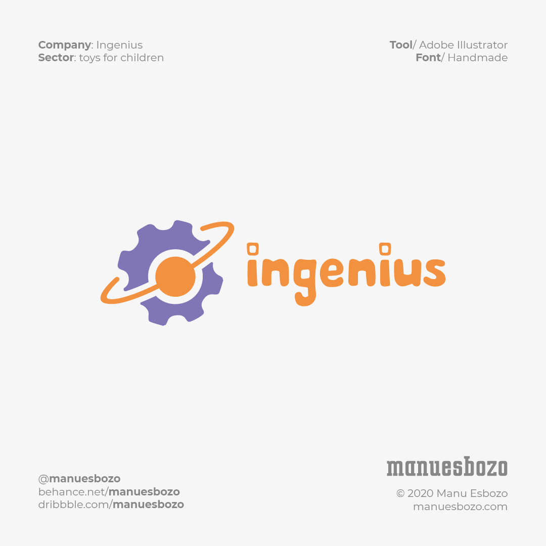 Ingenius Market identity, Manu Esbozo